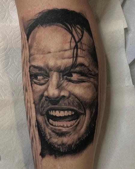 tattoos/ - Oak Adams Jack Torrance portrait - 144730